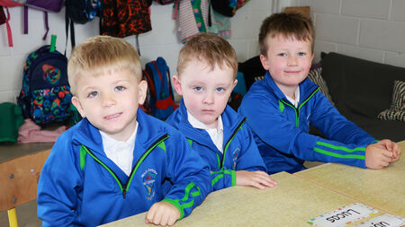 Photo Gallery: First day in School at Gaelscoil Phort Láirge 