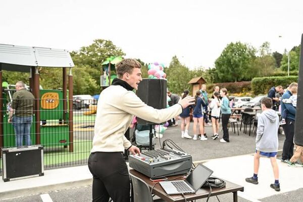 Pictured at the opening of the Panda Playground in Ballymacarbry. Photo: Alexandra Whelan.