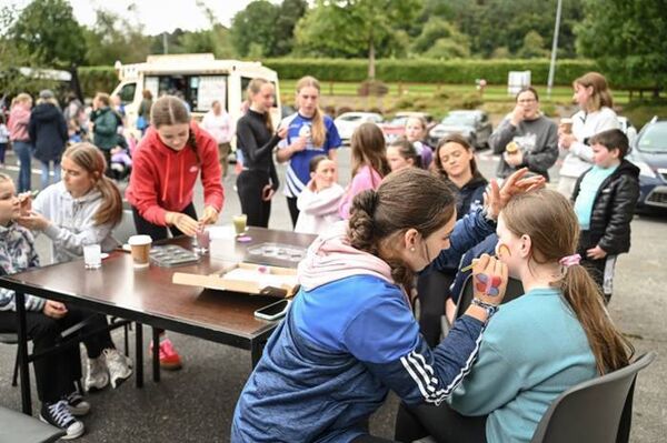Pictured at the opening of the Panda Playground in Ballymacarbry. Photo: Alexandra Whelan.