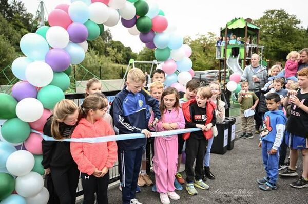 Pictured at the opening of the Panda Playground in Ballymacarbry. Photo: Alexandra Whelan.