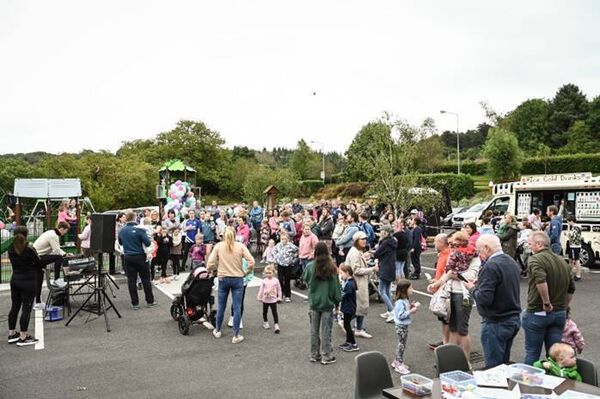 Pictured at the opening of the Panda Playground in Ballymacarbry. Photo: Alexandra Whelan.
