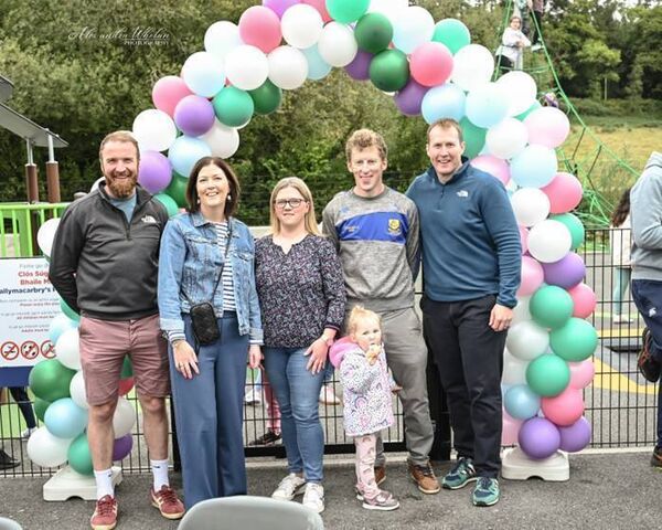 Pictured at the opening of the Panda Playground in Ballymacarbry. Photo: Alexandra Whelan.