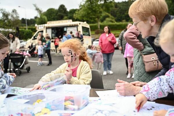 Pictured at the opening of the Panda Playground in Ballymacarbry. Photo: Alexandra Whelan.