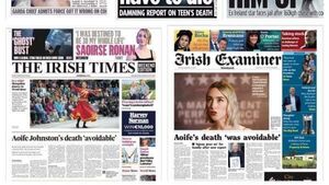 What the papers say: Saturday's front pages