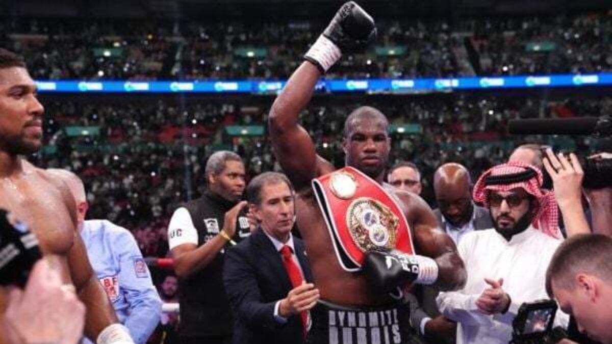 Daniel Dubois stops Anthony Joshua with devastating fifth-round knockout