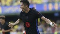 Robert Lewandowski and Raphinha bag braces as Barcelona blow away Villarreal