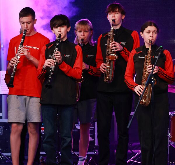 Music Generation who performed at Culture Night. Photo: Joe Evans