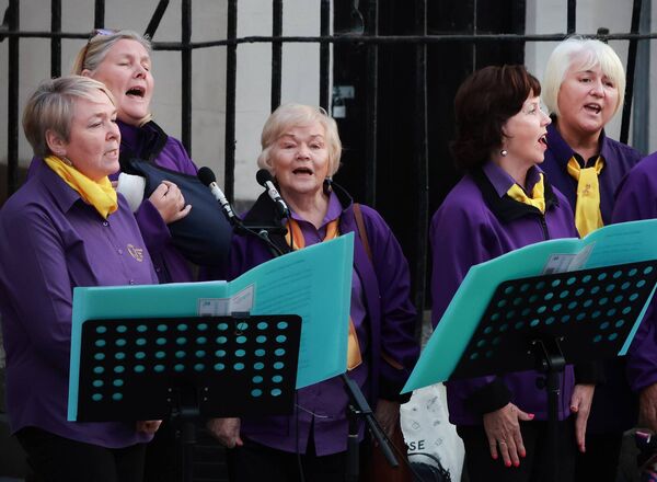 Soul Song Gospel Choir who performed at Culture Night. Photo: Joe Evans