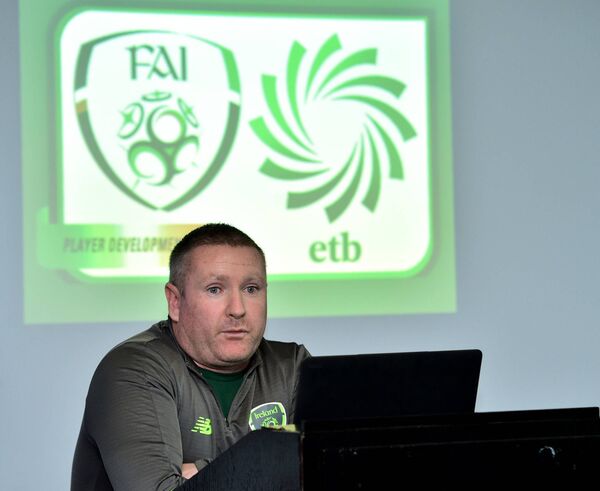 WWETB FAI course Lead Paddy Carey. Photo: Sportsfile