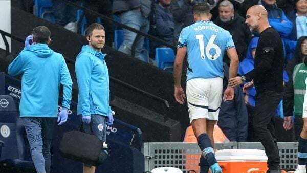 Rodri facing long lay-off and will need surgery – Pep Guardiola