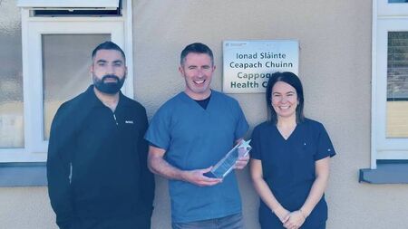 Team at Cappoquin GP pick up prestigious award