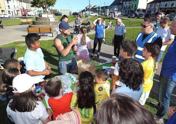 Seed sowing class with Coleman Power from Organic Fitness.