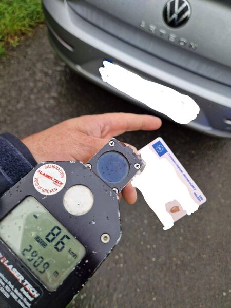 Speeding in Rathgormack