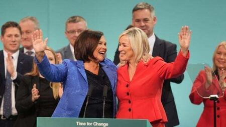 Sinn Féin would appoint minister for reunification, McDonald tells ardfheis
