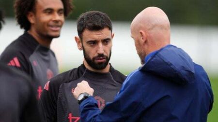 Manchester United boss Erik ten Hag backs Bruno Fernandes to find scoring boots