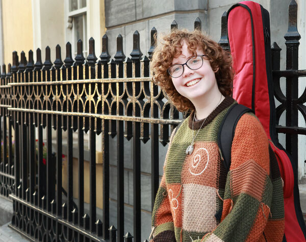 Be, who performed at Music Generation Waterford's 'House Takeover' at the Theatre Royal for Culture Night.  Be, who performed at Music Generation Waterford's 'House Takeover' at the Theatre Royal for Culture Night.