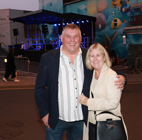 Tadhg and Wendy Murphy at Culture Night.  Tadhg and Wendy Murphy at Culture Night.