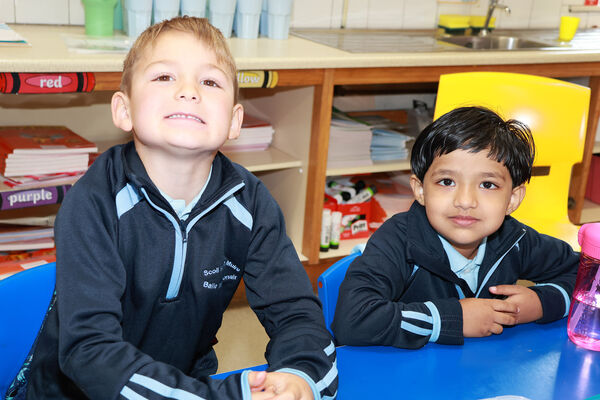 Junior infants at St. Mary's Ballygunner. Junior infants at St. Mary's Ballygunner.