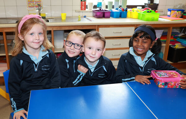 All ready to learn at St. Mary's Ballygunner. All ready to learn at St. Mary's Ballygunner.