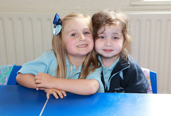 Friends starting school at St. Mary's Ballygunner. Friends starting school at St. Mary's Ballygunner.