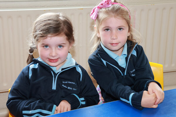 Sophia and Ava, who started school at St. Mary's Ballygunner. Sophia and Ava, who started school at St. Mary's Ballygunner.
