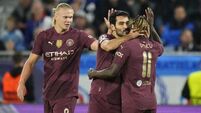Manchester City stroll past Slovan Bratislava for first Champions League win