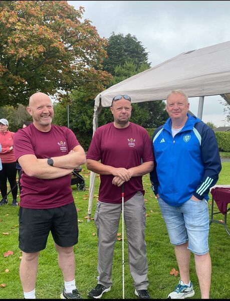 Billy Laffan, Brian Spillane and Joe Power were among the those who supported the Miles for Mimi event