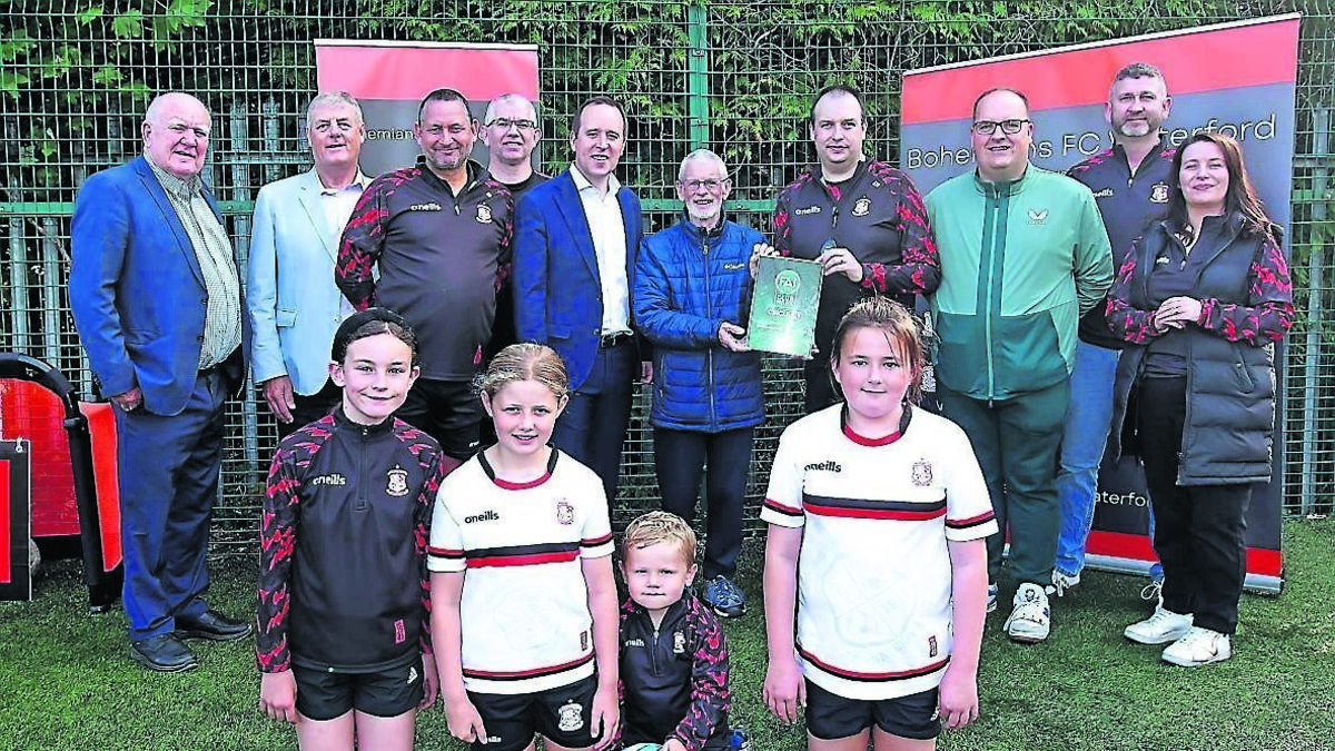 Bohemians FC receive FAI Circle K Ireland Club Mark