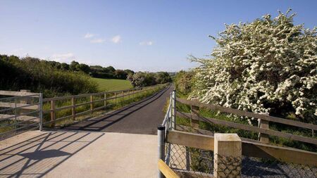 Works in motion along South East Greenway