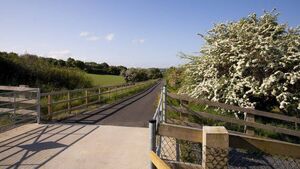 Works in motion along South East Greenway