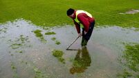Status Orange rain warning forces sporting cancellations