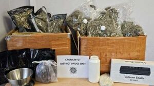 Gardaí seize drugs worth €278,000 and stolen motorbike at Dublin property