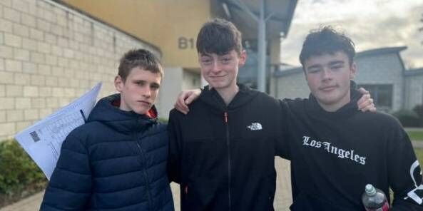 Students were delighted with their Junior Cycle results in Abbey Community College in Waterford Students were delighted with their Junior Cycle results in Abbey Community College in Waterford