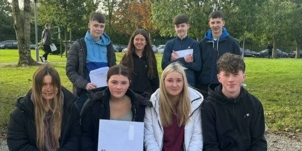 Students were delighted with their Junior Cycle results in Abbey Community College in Waterford Students were delighted with their Junior Cycle results in Abbey Community College in Waterford