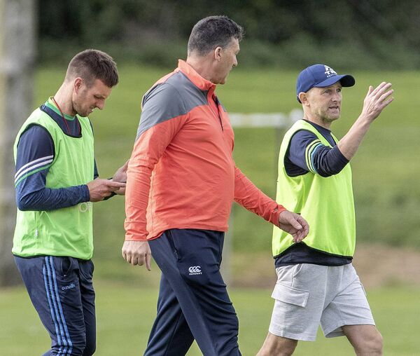 Ballinacourty's Manager Benji Whelan with selectors Ian Kiely and Mark Ferncombe. Ballinacourty's Manager Benji Whelan with selectors Ian Kiely and Mark Ferncombe.