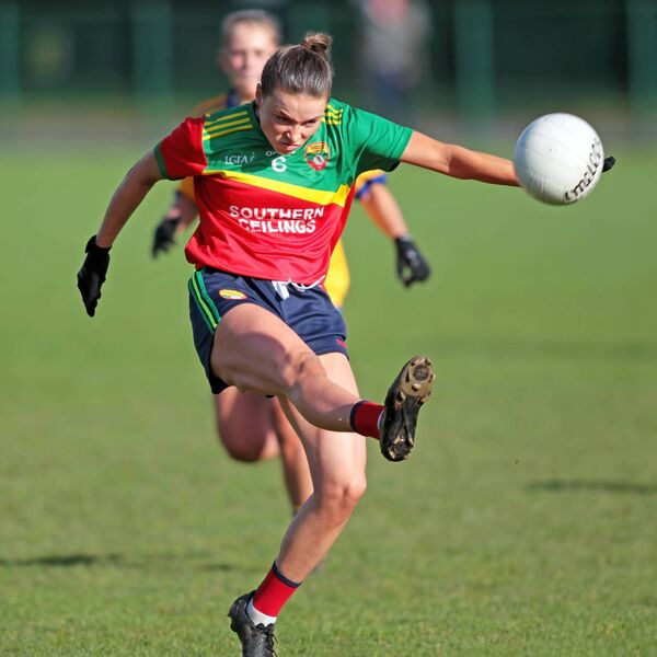 Keely Corbett Barry finds the space to take a shot Keely Corbett Barry finds the space to take a shot