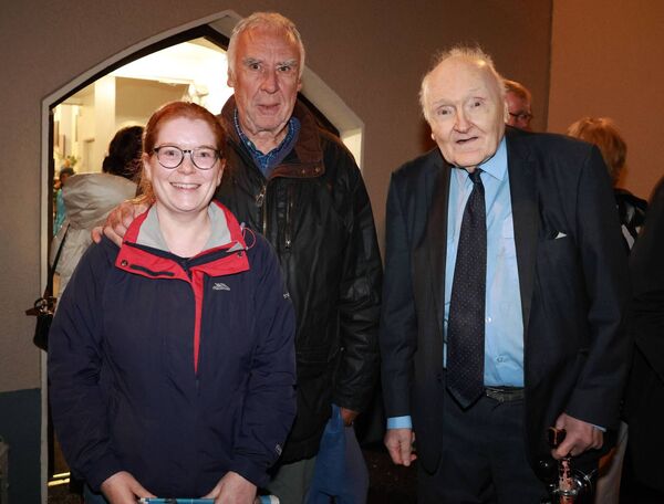 Nicola, Tom and Hilary, at the Bicentenary Mass of Our Lady's Church Carbally. Photo: Joe Evans
