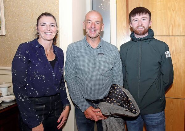 Ciara Losty, Martin Kirwan and Darragh Whelan.