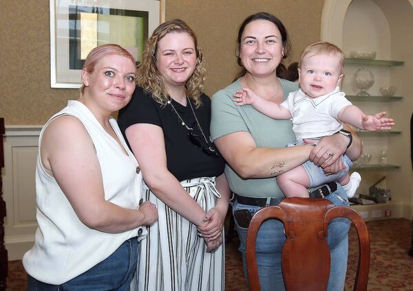 Alanna Barrett, Rachael Carey, Carrie-Anne Barrett and Archie Barrett.