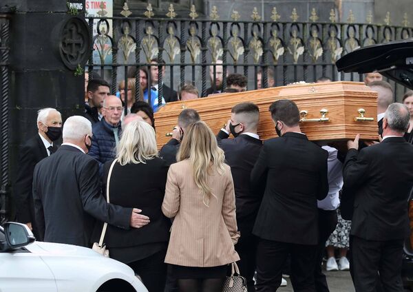 The funeral of the late Roy Butler. The funeral of the late Roy Butler.