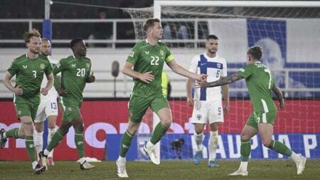 Republic of Ireland fight back to beat Finland with late Robbie Brady winner