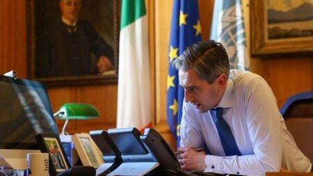 Firing at Unifil positions is breach of international law, Harris tells Israeli president