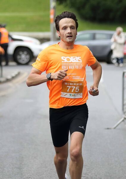 Warren Roche, Ferrybank AC wins the Men's race in this year's Solas Run