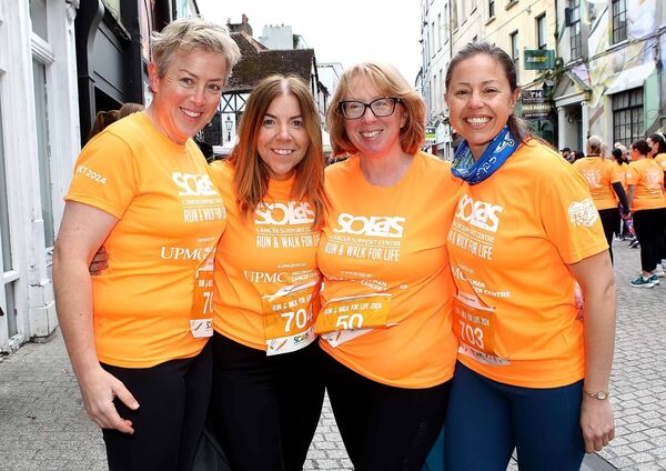 Mary Roche, Noreen Reilly, Eileen O'Carroll and Maricarmen Posngo from WCFE