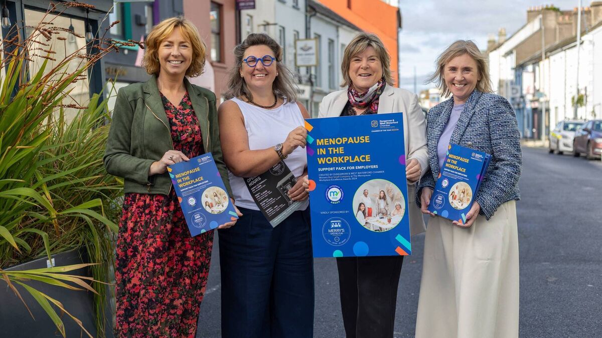 Launching Ireland's first 'Menopause in the Workplace' support pack