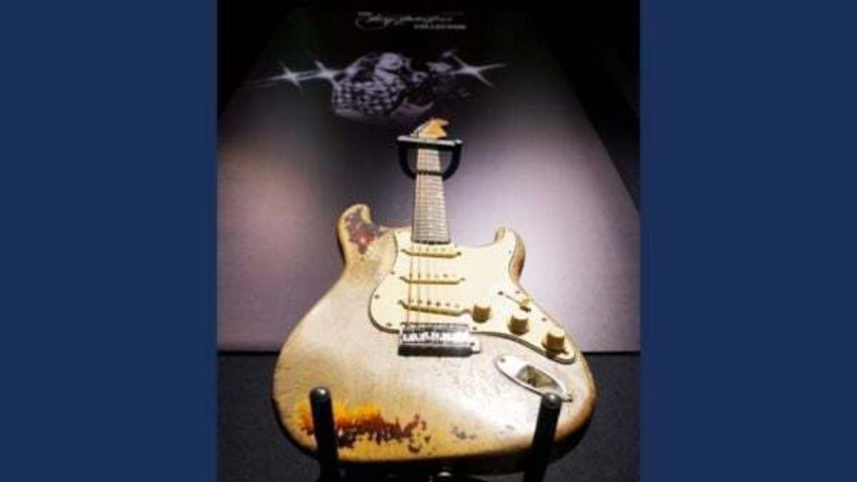 Final home for €1m Rory Gallagher guitar to be Cork, €1.06m paid out "is a fair price"