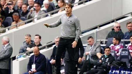 Julen Lopetegui plans talks with Mohammed Kudus after red card at Tottenham