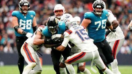 Jacksonville Jaguars close London trilogy with win over New England Patriots