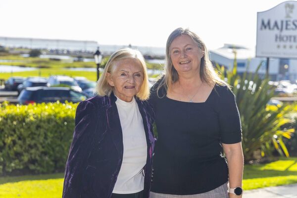 Pictured at the Waterford LEO’s National Women’s Enterprise Day in collaboration with Network Ireland Waterford, Waterford Chamber and Dungarvan and West Waterford Chamber at the Majestic Hotel in Tramore, are: Gretta Murphy and Karen McCarthy. Photograph: Patrick Browne