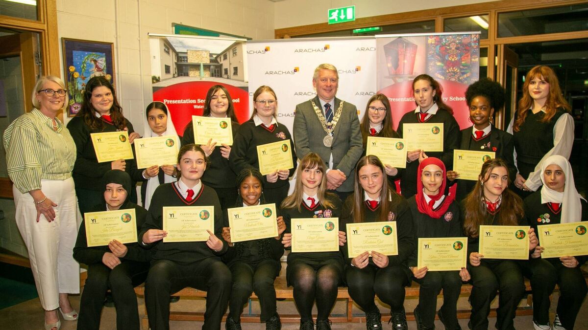 In Photos: Presentation Secondary School in Waterford presents awards